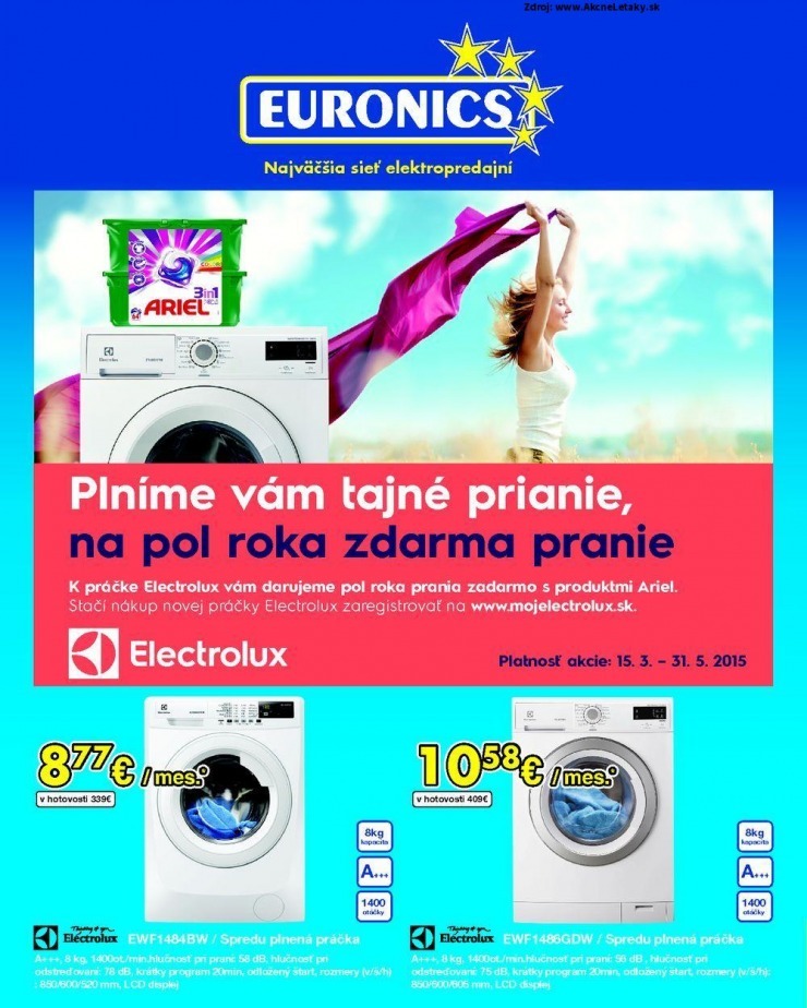 leták akčná ponuka Euronics strana 1 leták akčná ponuka Euronics strana 1