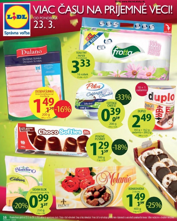 leták Lidl akciový leták strana 16 leták Lidl akciový leták strana 16