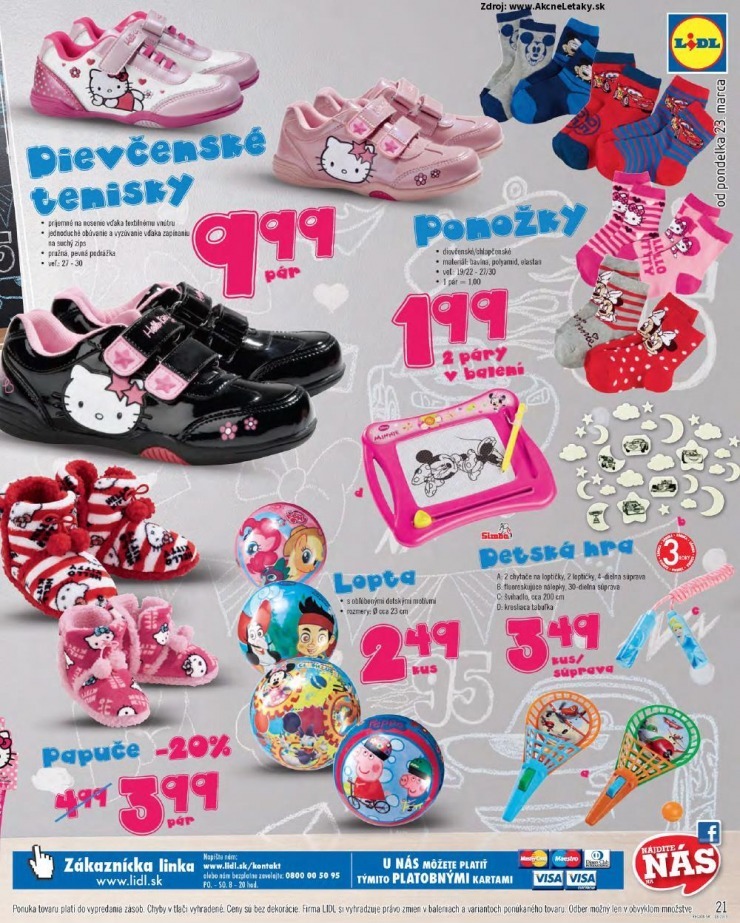 leták Lidl akciový leták strana 21 leták Lidl akciový leták strana 21