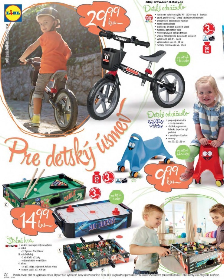 leták Lidl akciový leták strana 22 leták Lidl akciový leták strana 22