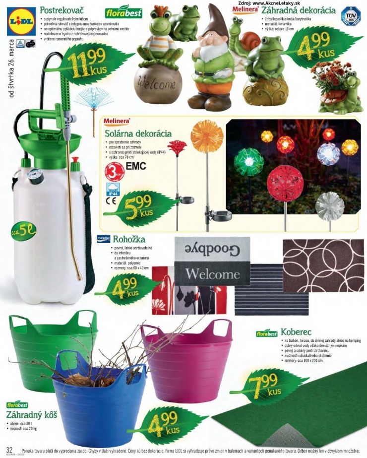leták Lidl akciový leták strana 32 leták Lidl akciový leták strana 32