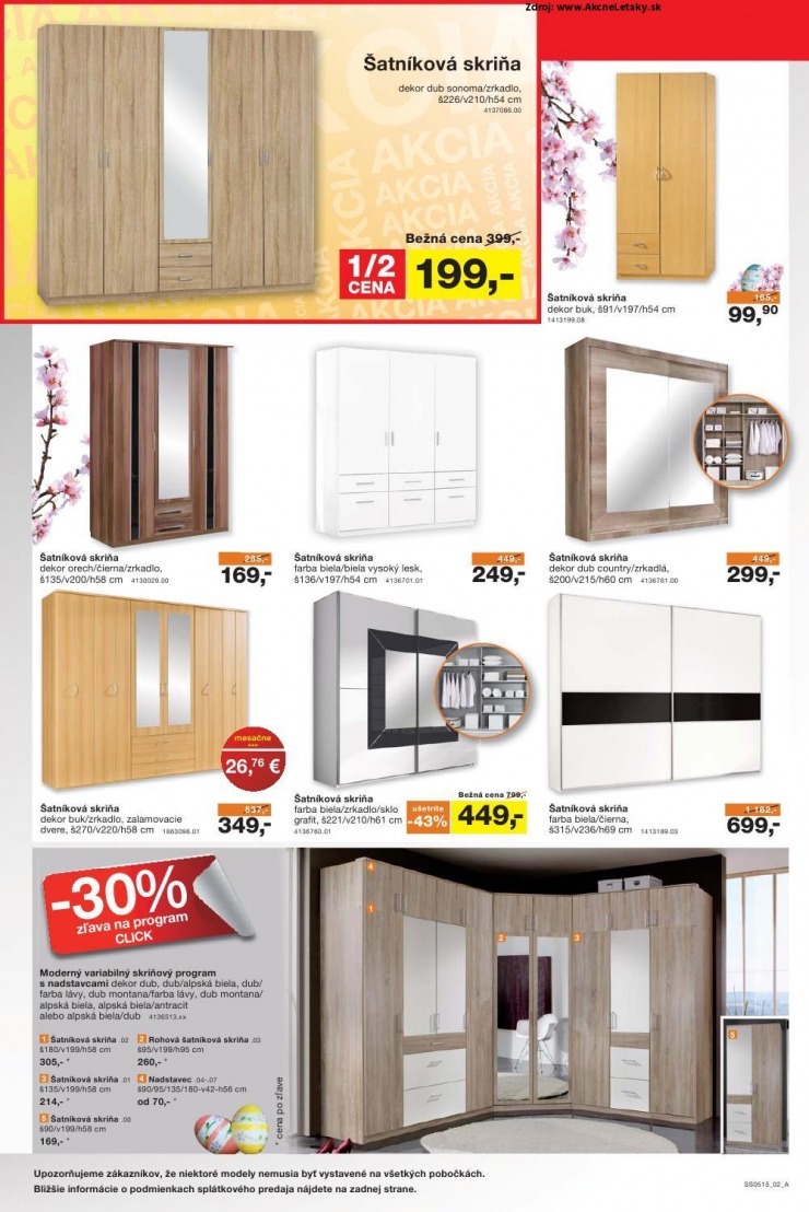 leták Sconto nábytok akciový leták strana 2 leták Sconto nábytok akciový leták strana 2