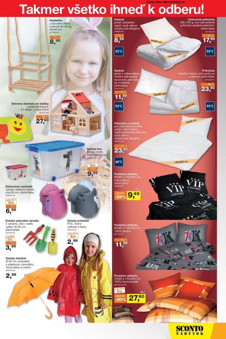 leták Sconto nábytok akciový leták strana 19 leták Sconto nábytok akciový leták strana 19