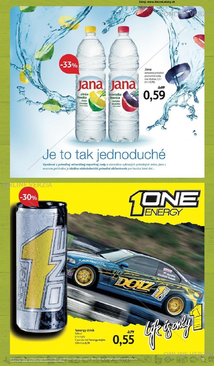 leták Tesco leták - skvelé ceny strana 13 leták Tesco leták - skvelé ceny strana 13