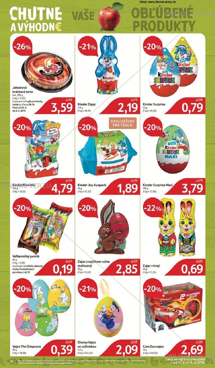 leták Tesco leták - skvelé ceny strana 16 leták Tesco leták - skvelé ceny strana 16