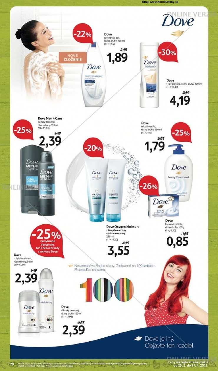 leták Tesco leták - skvelé ceny strana 20 leták Tesco leták - skvelé ceny strana 20