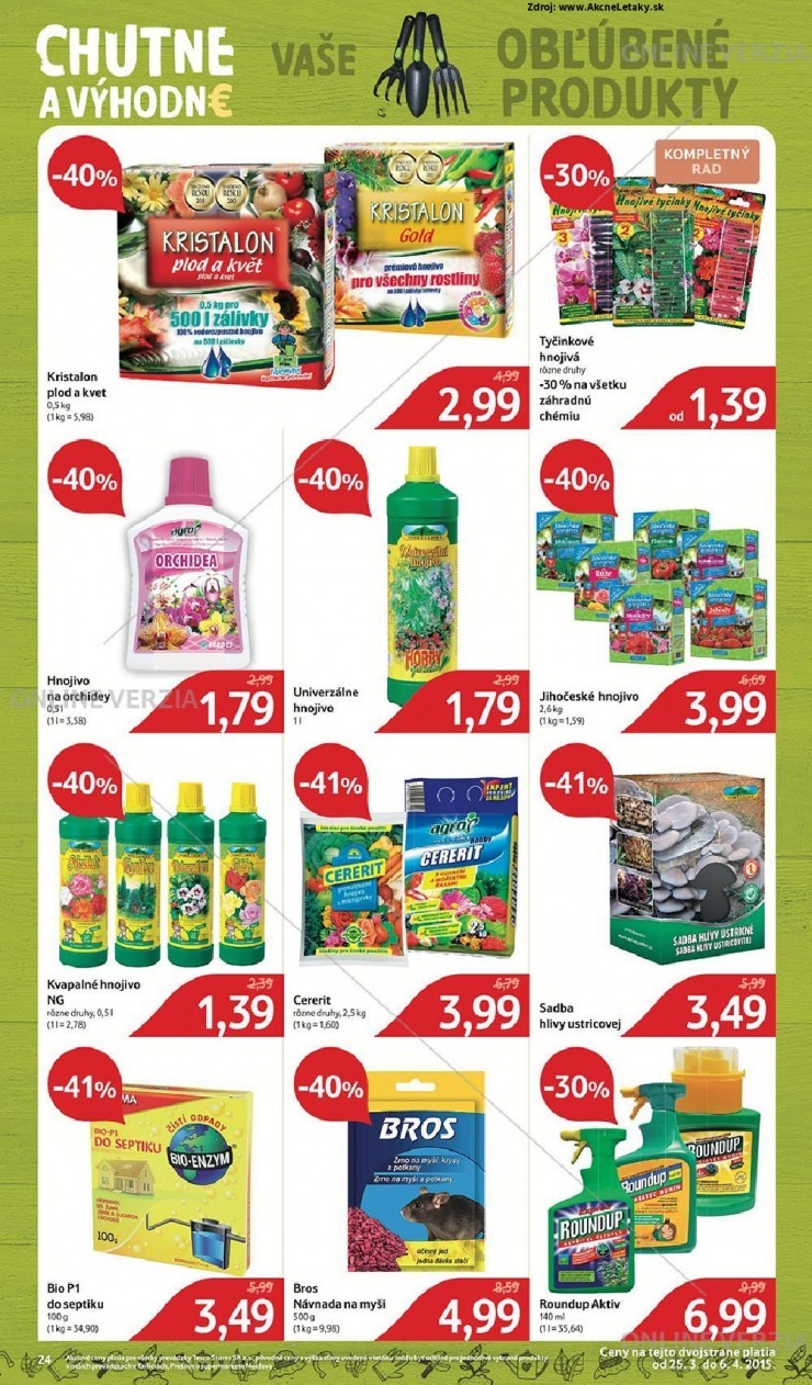 leták Tesco leták - skvelé ceny strana 24 leták Tesco leták - skvelé ceny strana 24
