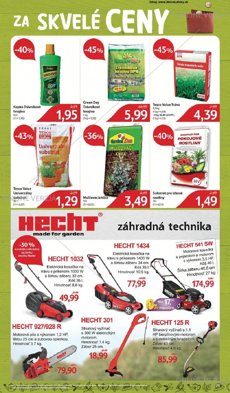 leták Tesco leták - skvelé ceny strana 25 leták Tesco leták - skvelé ceny strana 25