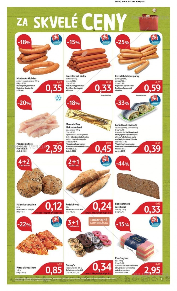 leták akčná ponuka Tesco strana 5 leták akčná ponuka Tesco strana 5
