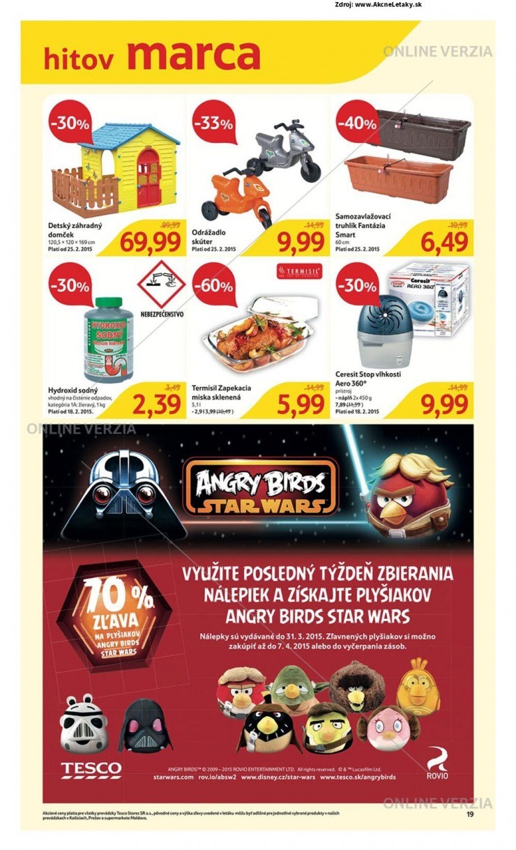 leták akčná ponuka Tesco strana 19 leták akčná ponuka Tesco strana 19