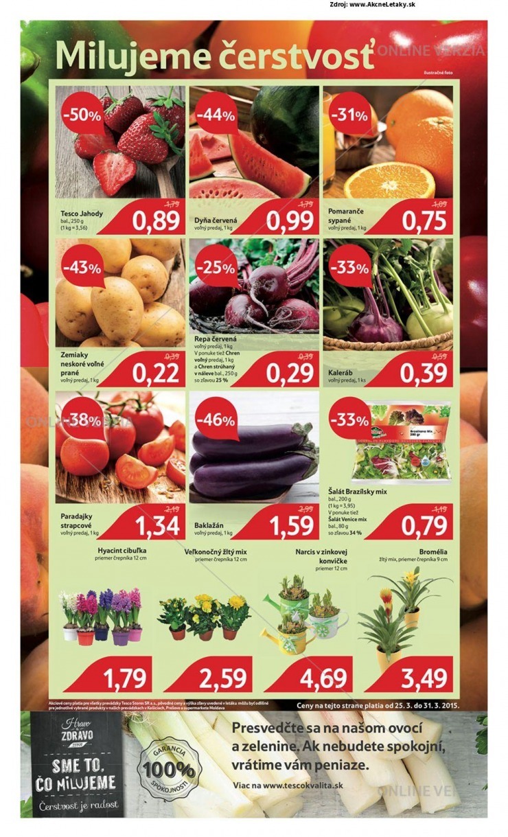 leták akčná ponuka Tesco strana 20 leták akčná ponuka Tesco strana 20