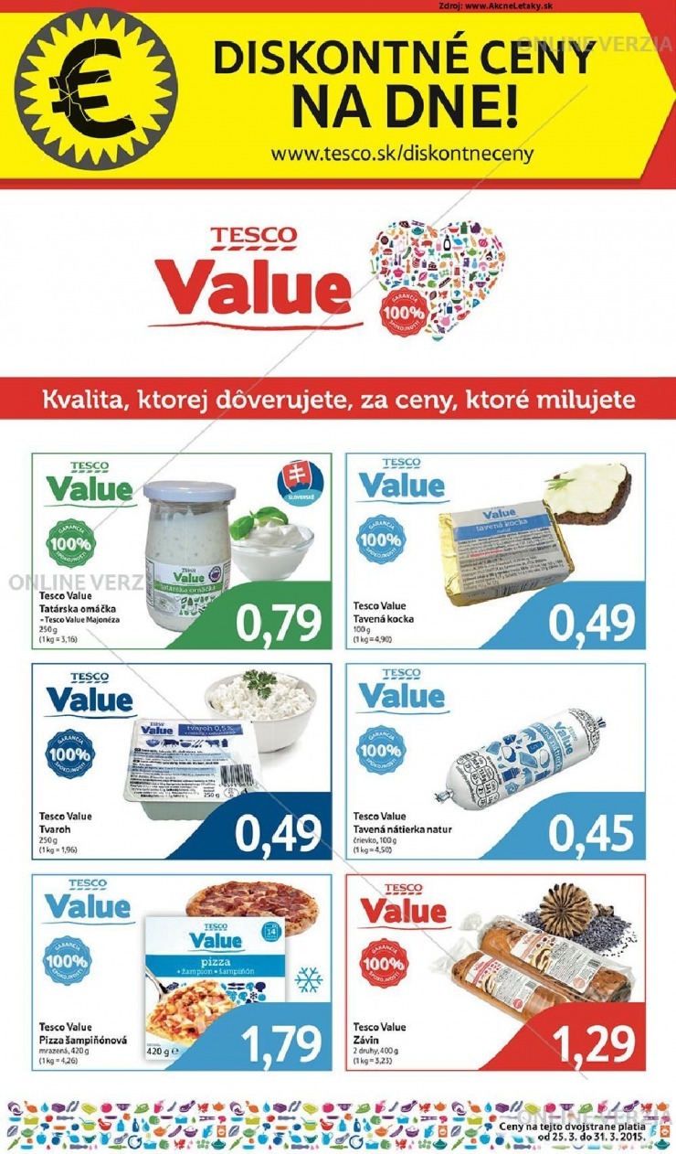 leták Tesco extra ponuka strana 4 leták Tesco extra ponuka strana 4
