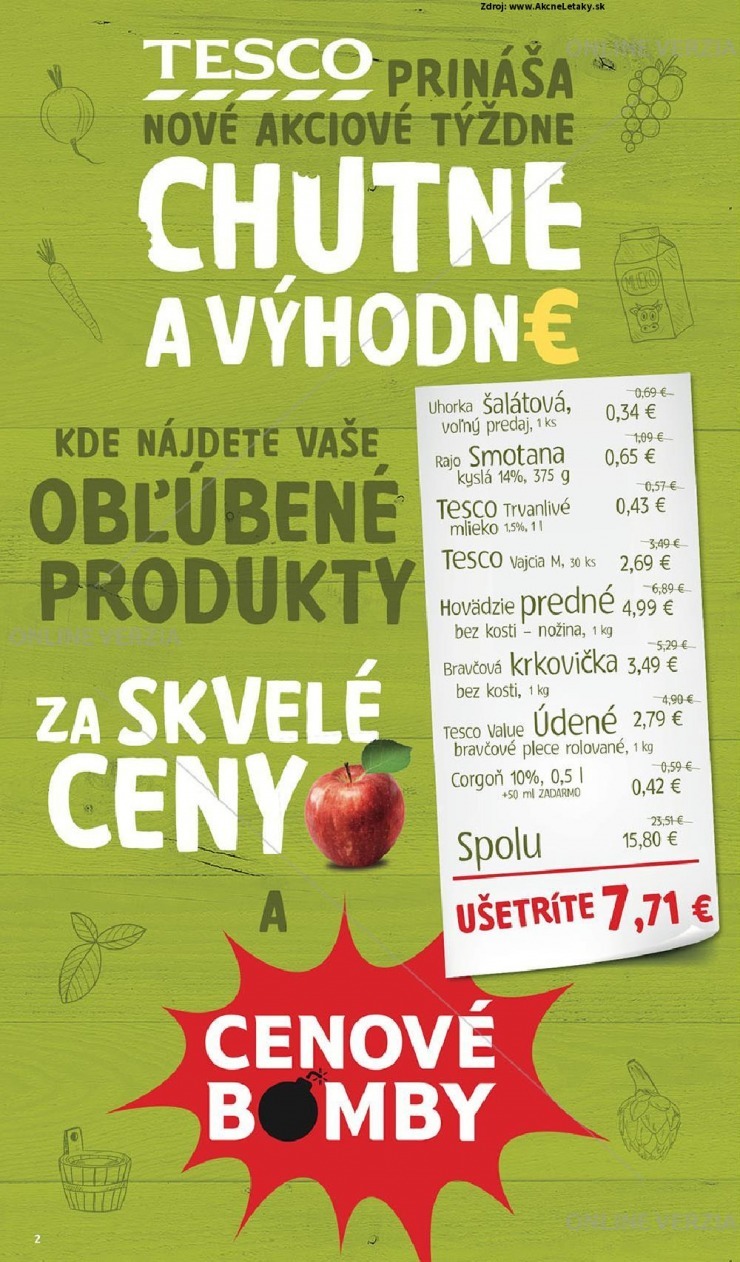leták Tesco extra ponuka strana 6 leták Tesco extra ponuka strana 6