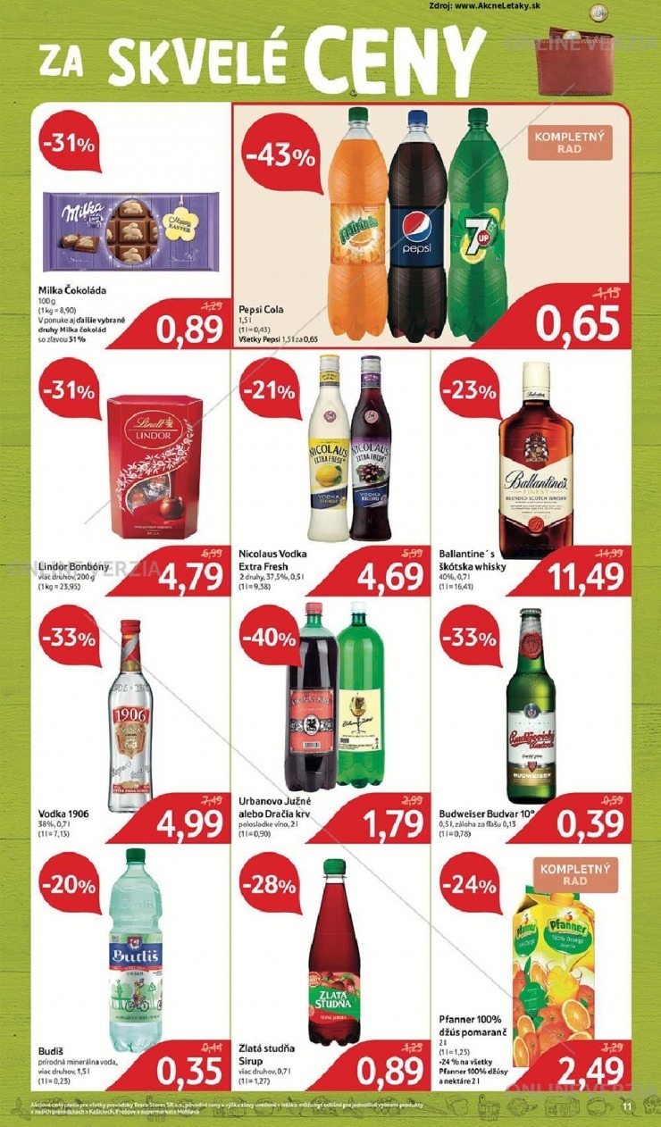 leták Tesco extra ponuka strana 15 leták Tesco extra ponuka strana 15
