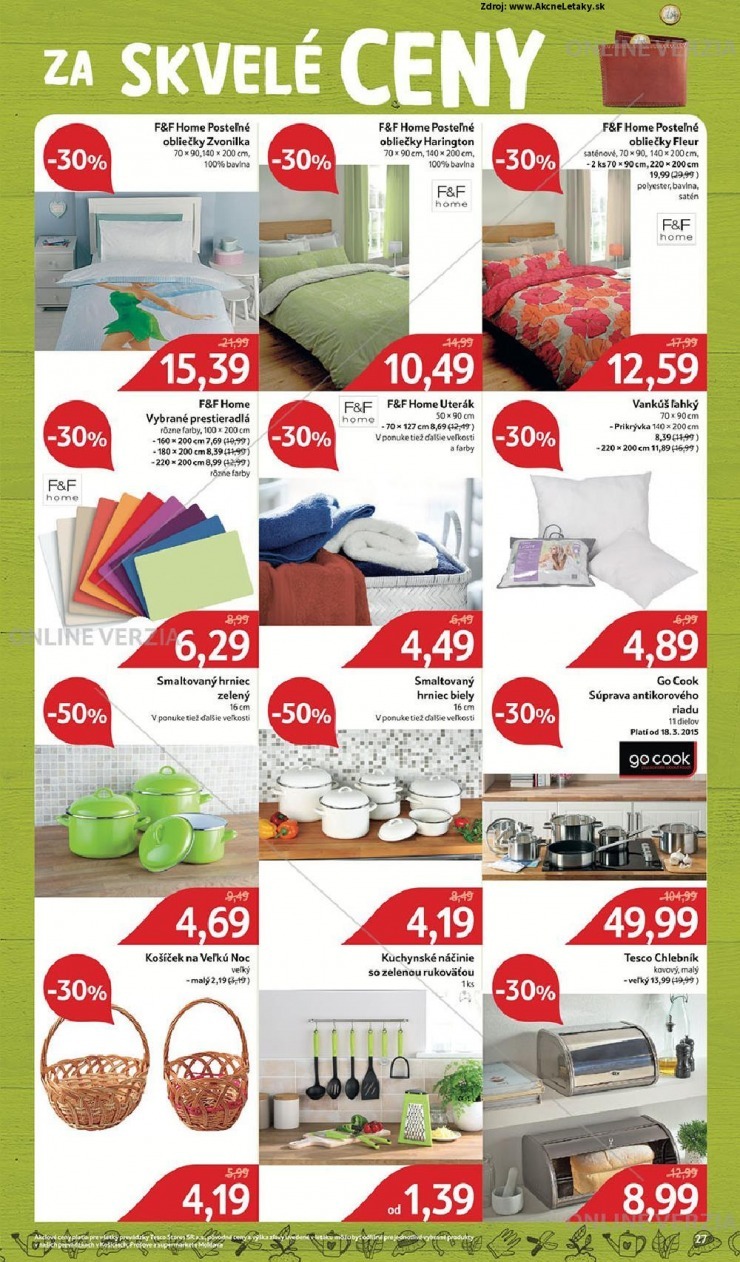 leták Tesco extra ponuka strana 31 leták Tesco extra ponuka strana 31