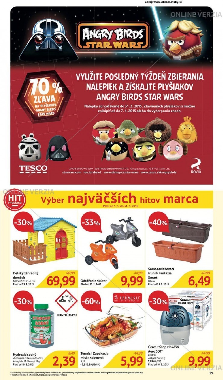 leták Tesco extra ponuka strana 33 leták Tesco extra ponuka strana 33