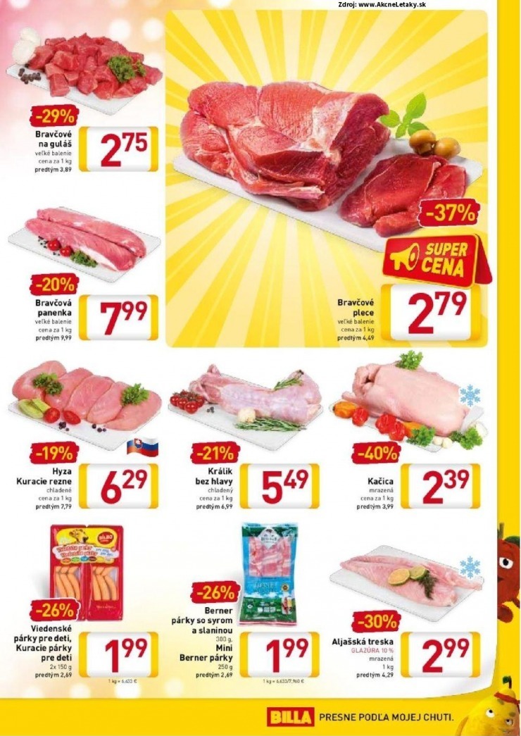 leták špeciálny Billa leták - Vitamani strana 3 leták špeciálny Billa leták - Vitamani strana 3