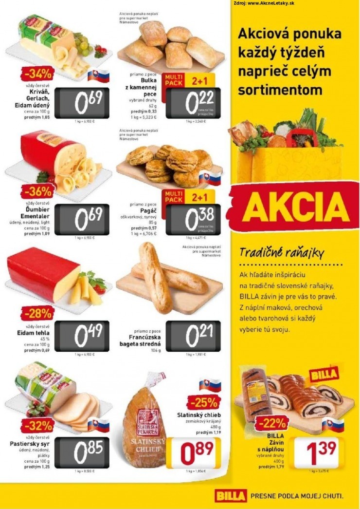 leták špeciálny Billa leták - Vitamani strana 5 leták špeciálny Billa leták - Vitamani strana 5