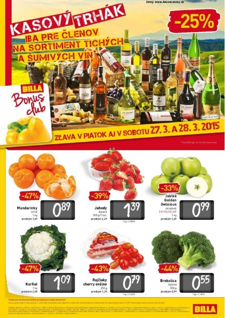 leták špeciálny Billa leták - Vitamani strana 14 leták špeciálny Billa leták - Vitamani strana 14