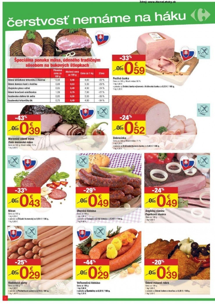 leták špeciálny leták Carrefour strana 2 leták špeciálny leták Carrefour strana 2