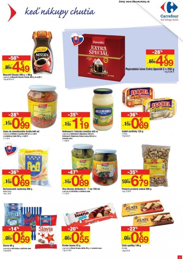 leták špeciálny leták Carrefour strana 9 leták špeciálny leták Carrefour strana 9