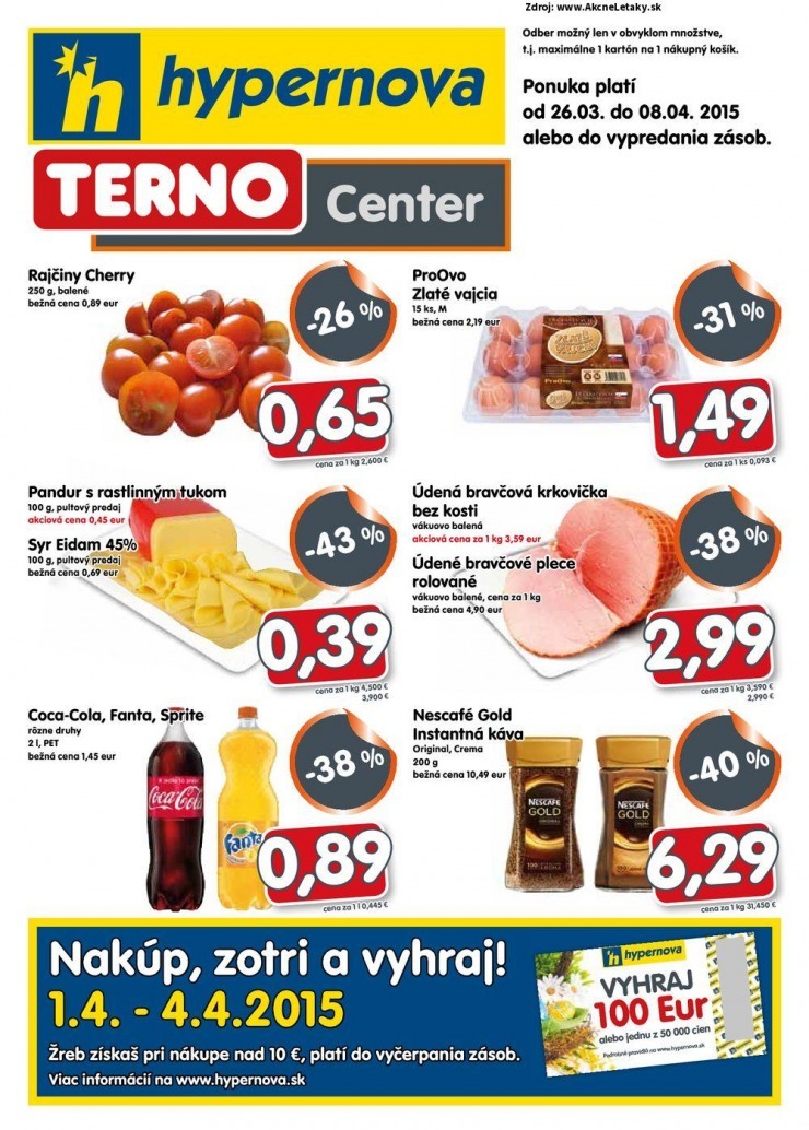 leták extra leták Hypernova strana 1 leták extra leták Hypernova strana 1