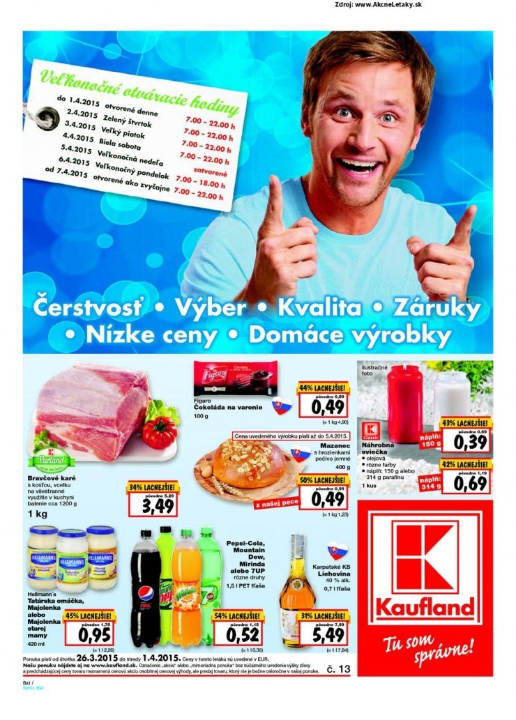 leták akčný leták Kaufland - Bratislava strana 1 leták akčný leták Kaufland - Bratislava strana 1