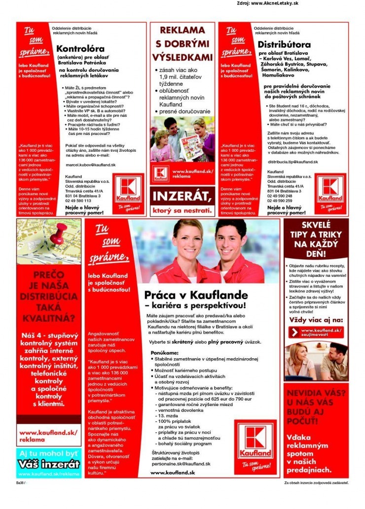 leták akčný leták Kaufland - Bratislava strana 38 leták akčný leták Kaufland - Bratislava strana 38