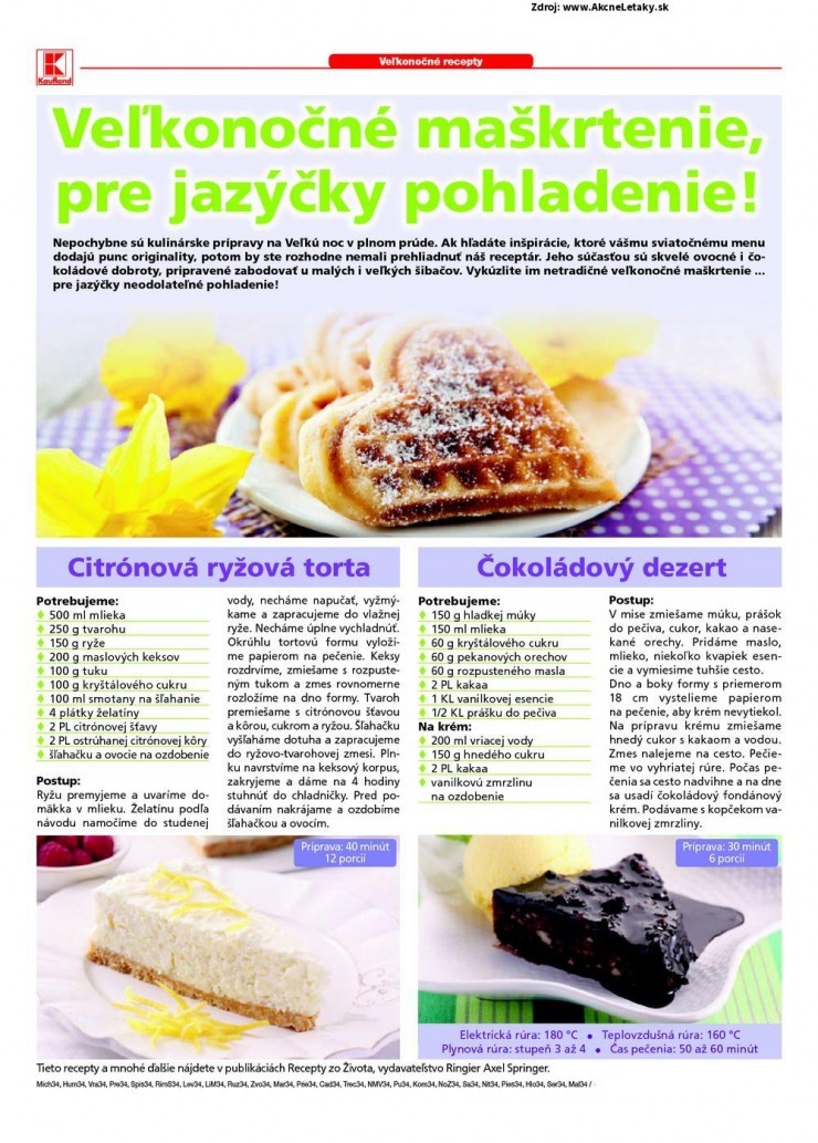 leták Kaufland špeciálny leták strana 34 leták Kaufland špeciálny leták strana 34