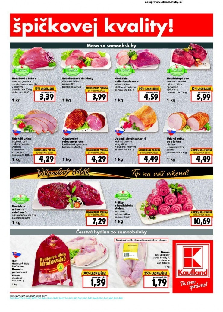 leták Kaufland mimoriadný leták strana 7 leták Kaufland mimoriadný leták strana 7