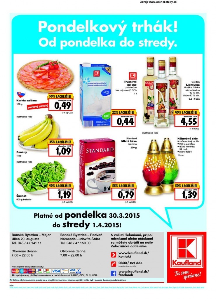 leták Kaufland akciový leták strana 40 leták Kaufland akciový leták strana 40