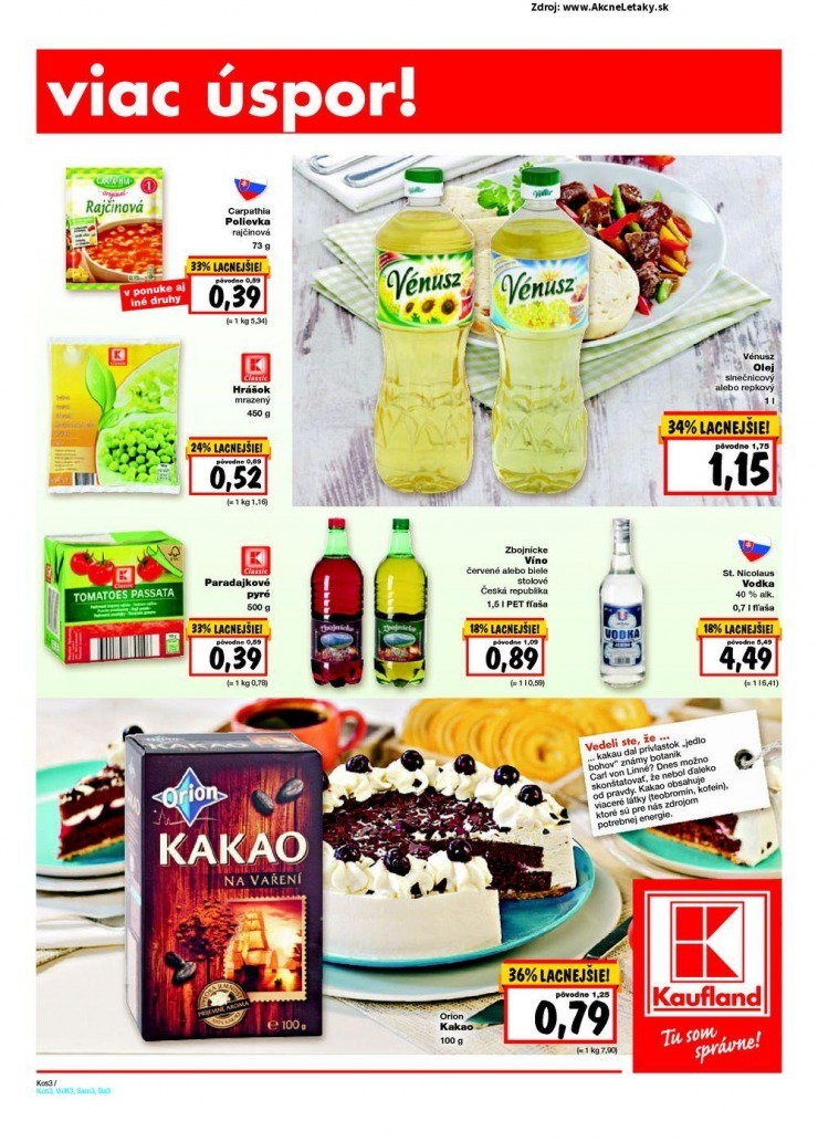 leták akciový Kaufland leták - Košice strana 3 leták akciový Kaufland leták - Košice strana 3