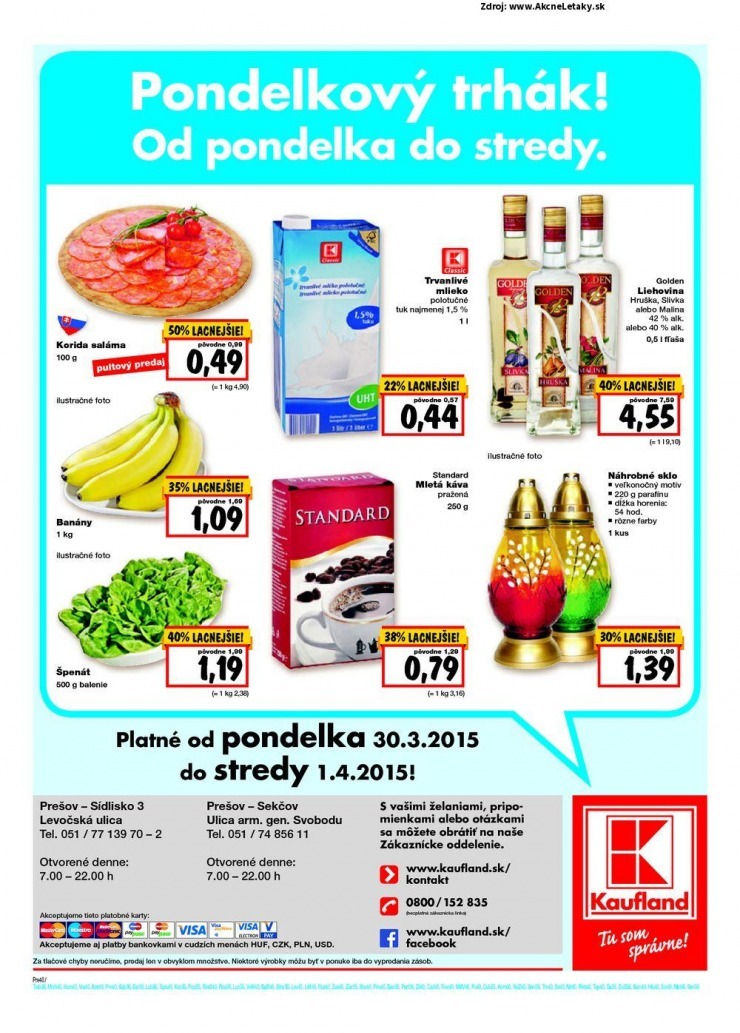 leták extra ponuka Kaufland strana 40 leták extra ponuka Kaufland strana 40