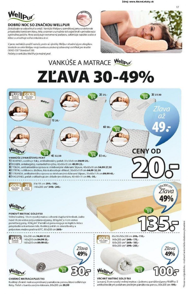 leták Jysk akciový leták strana 17 leták Jysk akciový leták strana 17