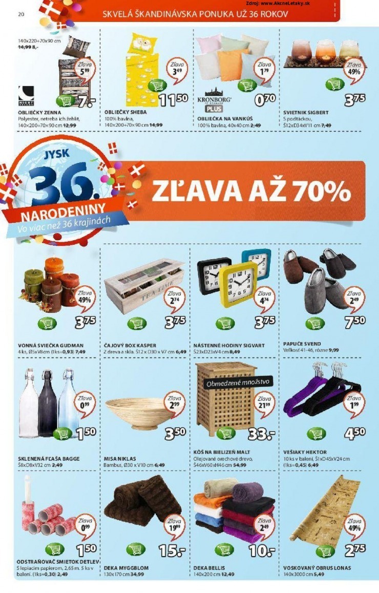 leták Jysk akciový leták strana 20 leták Jysk akciový leták strana 20