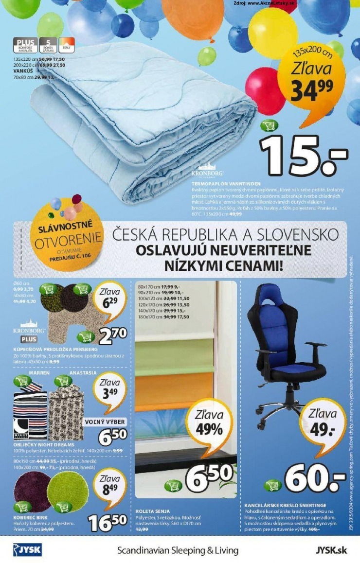 leták Jysk akciový leták strana 24 leták Jysk akciový leták strana 24