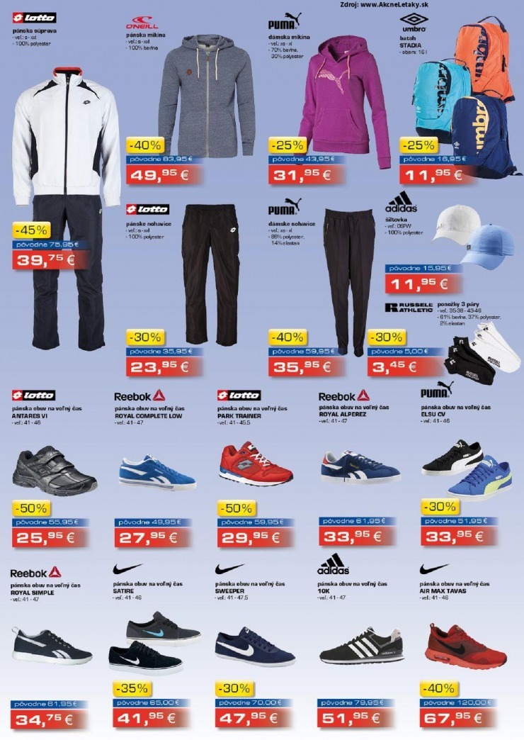 leták akciový leták Sportisimo strana 2 leták akciový leták Sportisimo strana 2