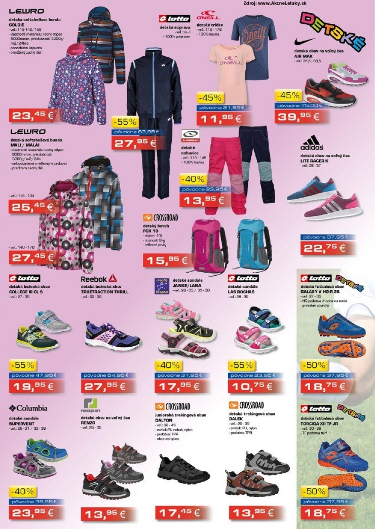 leták akciový leták Sportisimo strana 6 leták akciový leták Sportisimo strana 6