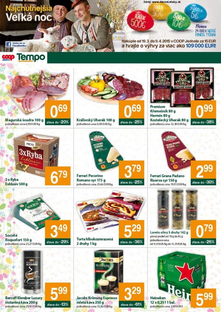 leták akčný leták COOP Jednota strana 2 leták akčný leták COOP Jednota strana 2