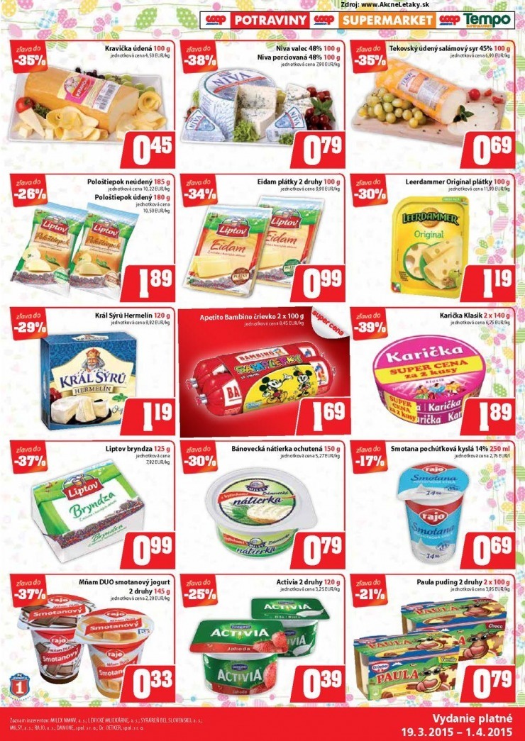 leták COOP akciový leták strana 3 leták COOP akciový leták strana 3