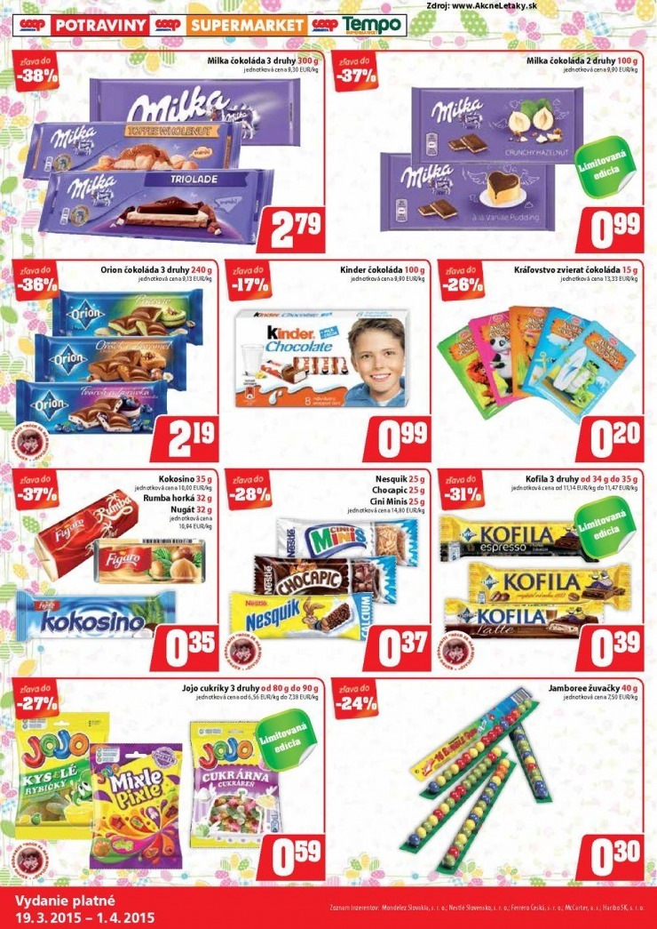 leták COOP akciový leták strana 8 leták COOP akciový leták strana 8