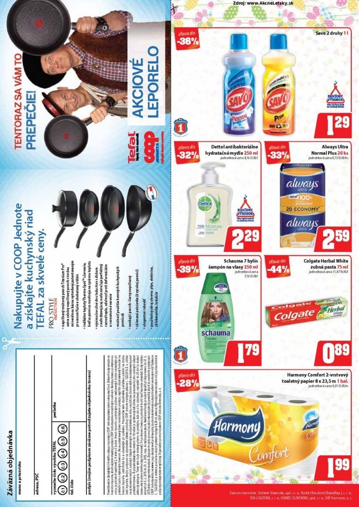 leták COOP akciový leták strana 14 leták COOP akciový leták strana 14