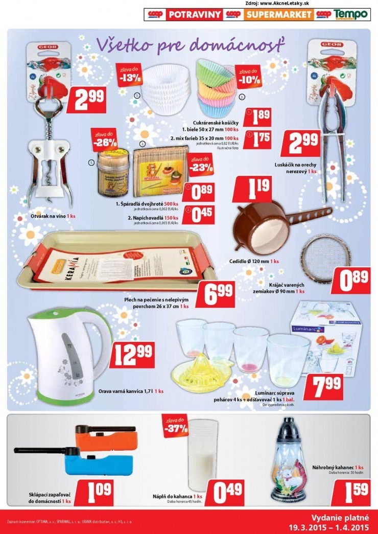 leták COOP akciový leták strana 15 leták COOP akciový leták strana 15