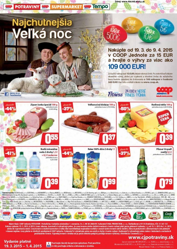 leták COOP akciový leták strana 16 leták COOP akciový leták strana 16