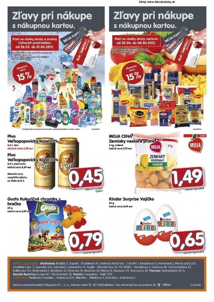 leták TERNO akciový leták strana 8 leták TERNO akciový leták strana 8