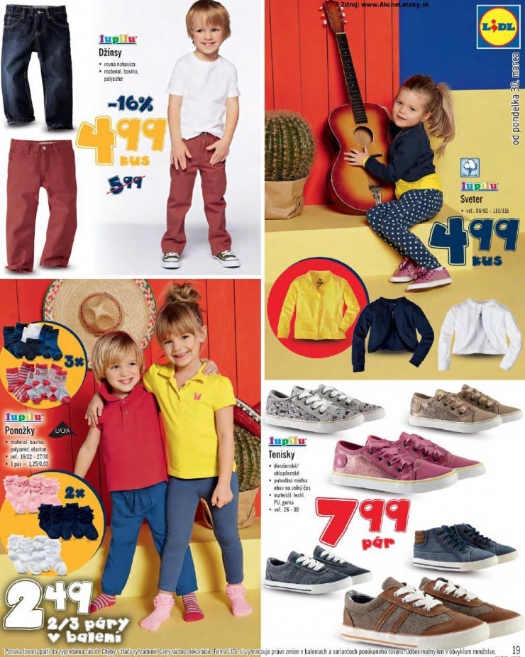 leták akciový leták Lidl strana 19 leták akciový leták Lidl strana 19