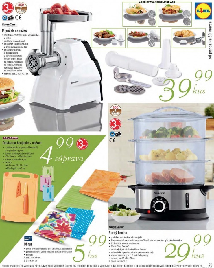 leták akciový leták Lidl strana 25 leták akciový leták Lidl strana 25