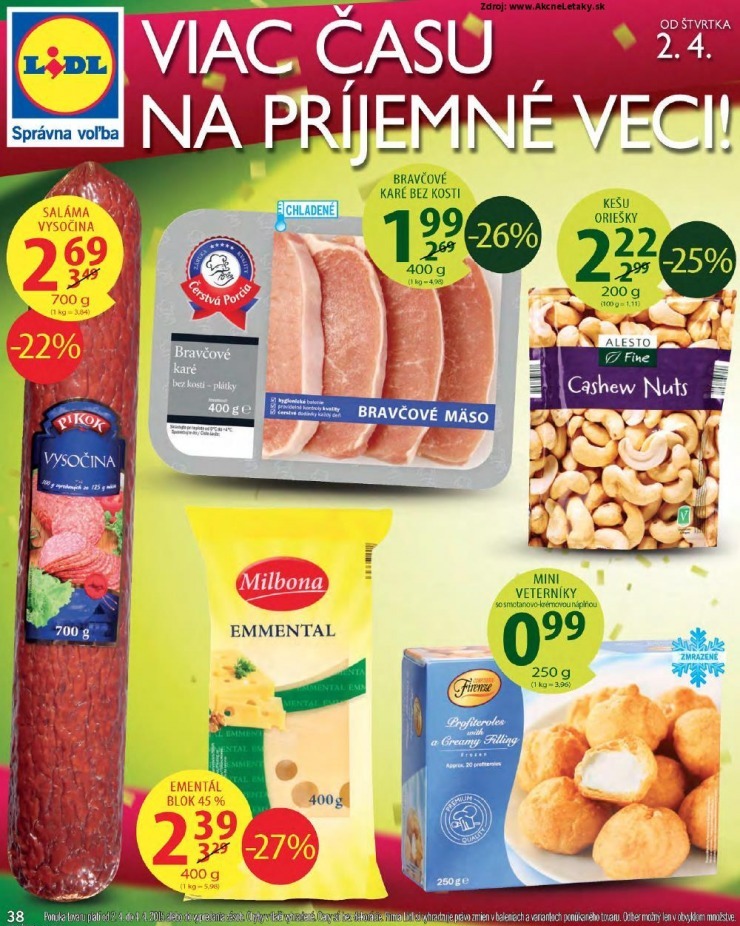 leták akciový leták Lidl strana 38 leták akciový leták Lidl strana 38
