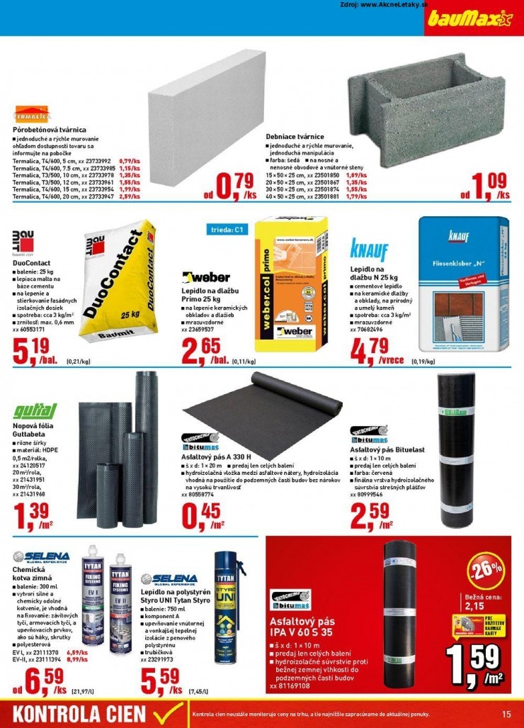 leták bauMax mimoriadná leták strana 15 leták bauMax mimoriadná leták strana 15