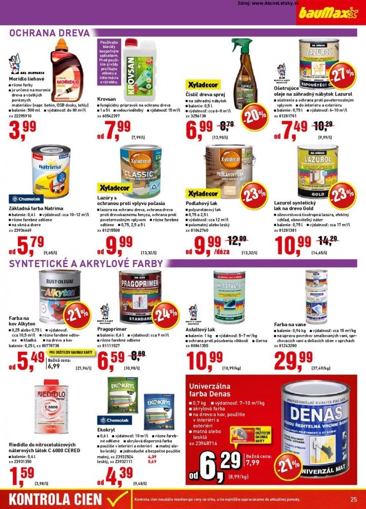 leták bauMax mimoriadná leták strana 25 leták bauMax mimoriadná leták strana 25